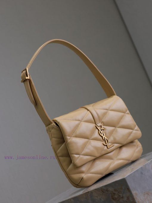 Yves Saint Laurent Bags Apricot colored gold buckleLE 57 Series Quilted Underarm BagThese days, without an armpit ba rmoylire - Image 4