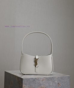 Yves Saint Laurent Bags White plain weaveLE 5A7 mini_Y Home's popular underarm bag takes advantage of the hot trend o6lypi4r