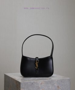Yves Saint Laurent Bags Black plain weaveLE 5A7 mini_Y Home's popular underarm bag takes advantage of the hot trend xum75iw2