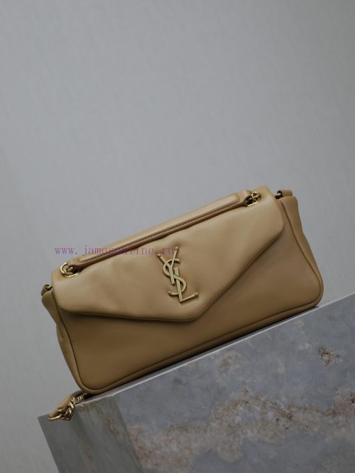 Yves Saint Laurent Bags Light earth yellowCALYPSO_ Sheepskin Chain BagMade of imported Italian lambskin, it has a so u26cr4ze - Image 3