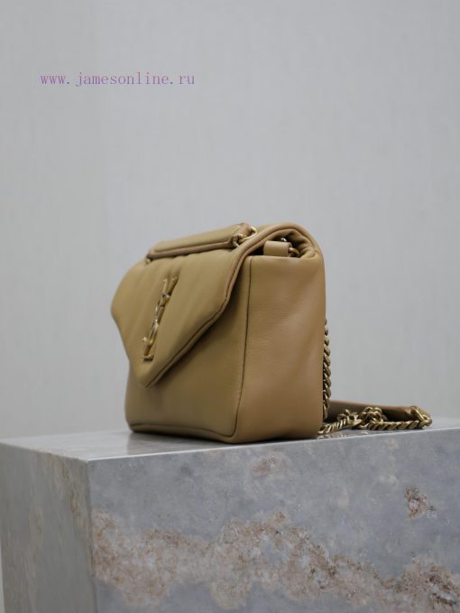 Yves Saint Laurent Bags Light earth yellowCALYPSO_ Sheepskin Chain BagMade of imported Italian lambskin, it has a so u26cr4ze - Image 6