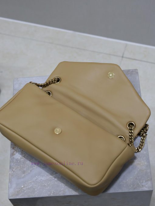 Yves Saint Laurent Bags Light earth yellowCALYPSO_ Sheepskin Chain BagMade of imported Italian lambskin, it has a so u26cr4ze - Image 9
