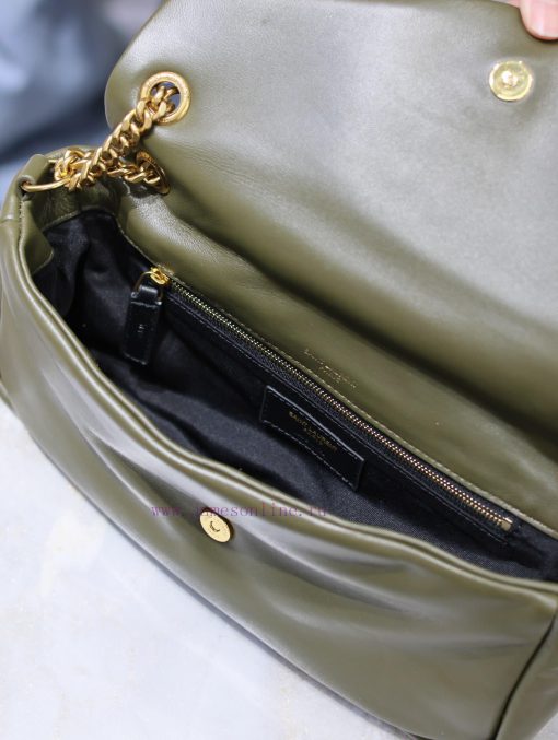 Yves Saint Laurent Bags CALYPSO_ Sheepskin Chain BagMade of imported Italian lambskin, it has a soft and delicate to qrsu4jmb - Image 10