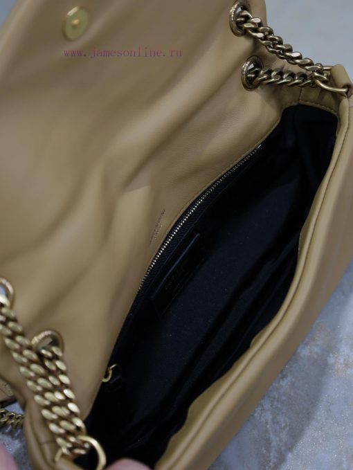 Yves Saint Laurent Bags Light earth yellowCALYPSO_ Sheepskin Chain BagMade of imported Italian lambskin, it has a so u26cr4ze - Image 10