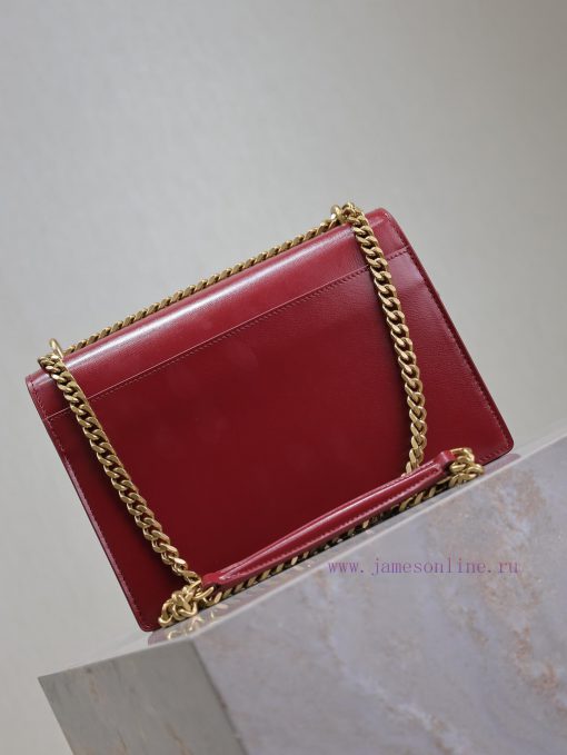 Yves Saint Laurent Bags Jujube toothpick pattern with gold bucklesunset 22cm_The unbeatable classic sunset bag has b k7du2sta - Image 7