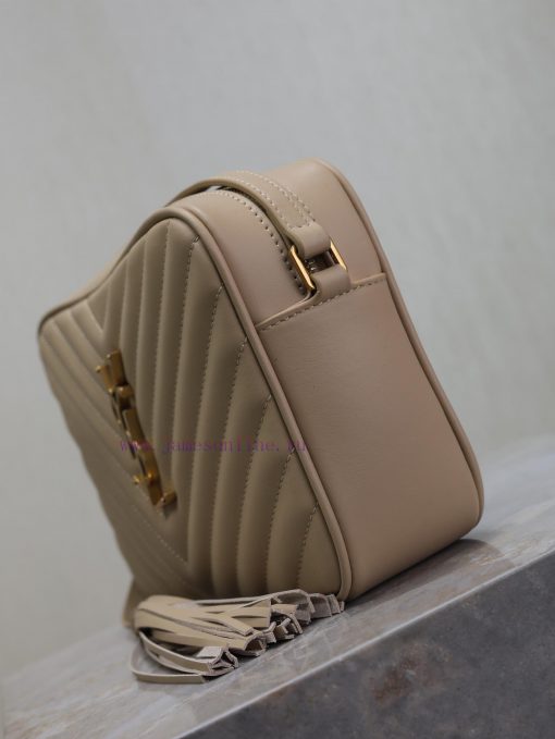 Yves Saint Laurent Bags Apricot colornewLou camera bag top imported Italian cowhide camera bag, Hong Kong bought zp o61uzvjb - Image 6