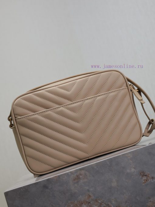 Yves Saint Laurent Bags Apricot colornewLou camera bag top imported Italian cowhide camera bag, Hong Kong bought zp o61uzvjb - Image 9