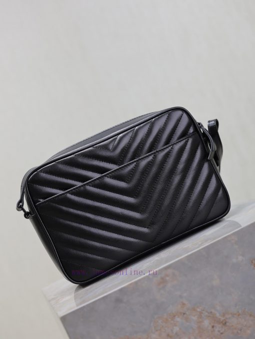 Yves Saint Laurent Bags Black bucklenewLou camera bag top imported Italian cowhide camera bag, Hong Kong bought zp o 5nn1v9pa - Image 8