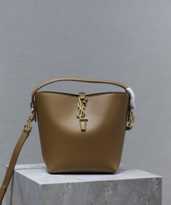 Yves Saint Laurent Bags Milk tea colorLE 37 Bucket Bag Small_Super Beautiful Bucket Bag with Handheld _ New bag desi 9pqzfqey