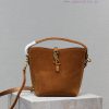 Yves Saint Laurent Bags Suede styleLE 37 Bucket Bag Small_Super Beautiful Bucket Bag with Handheld _ A brand new bag bv8zpa3d