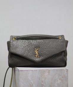 Yves Saint Laurent Bags GreenCALYPS Elephant Pattern Sheepskin Chain BagMade of imported Italian lambskin, it has a 8n201bbb