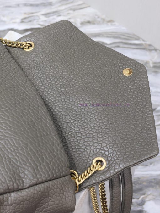 Yves Saint Laurent Bags GreenCALYPS Elephant Pattern Sheepskin Chain BagMade of imported Italian lambskin, it has a 8n201bbb - Image 9