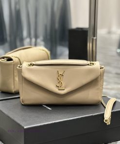 Yves Saint Laurent Bags CALYPSO_ Sheepskin Chain BagMade of imported Italian lambskin, it has a soft and delicate to aroutg6r