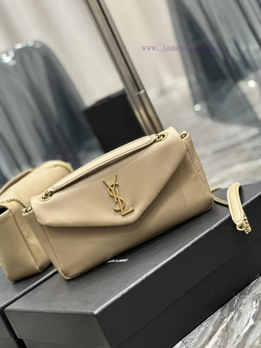 Yves Saint Laurent Bags CALYPSO_ Sheepskin Chain BagMade of imported Italian lambskin, it has a soft and delicate to aroutg6r - Image 3