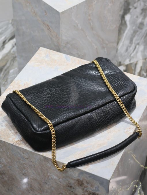 Yves Saint Laurent Bags CALYPS Elephant Pattern Sheepskin Chain BagMade of imported Italian lambskin, it has a soft 5et9fiy2 - Image 7