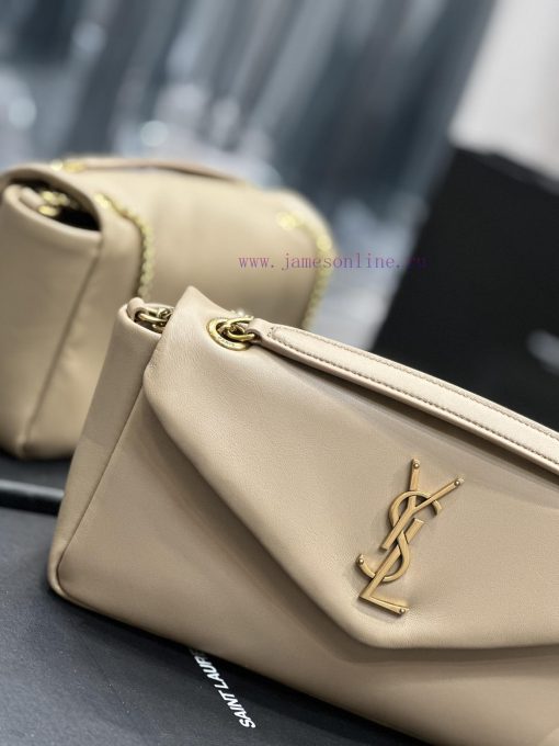 Yves Saint Laurent Bags CALYPSO_ Sheepskin Chain BagMade of imported Italian lambskin, it has a soft and delicate to aroutg6r - Image 5