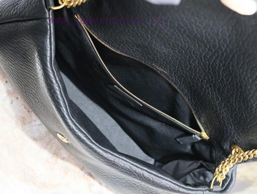 Yves Saint Laurent Bags CALYPS Elephant Pattern Sheepskin Chain BagMade of imported Italian lambskin, it has a soft 5et9fiy2 - Image 10