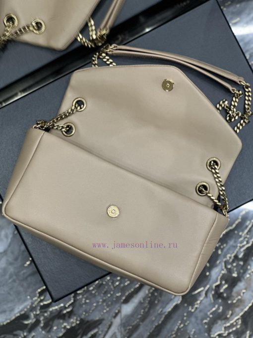 Yves Saint Laurent Bags CALYPSO_ Sheepskin Chain BagMade of imported Italian lambskin, it has a soft and delicate to aroutg6r - Image 9