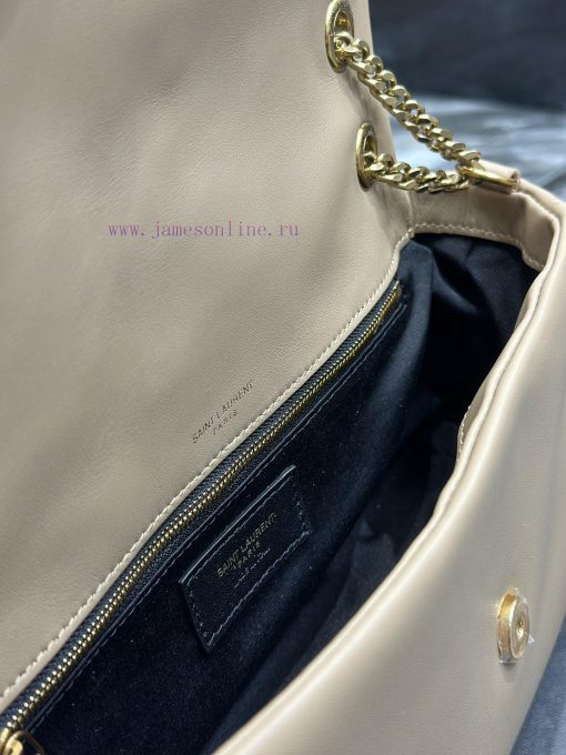Yves Saint Laurent Bags CALYPSO_ Sheepskin Chain BagMade of imported Italian lambskin, it has a soft and delicate to aroutg6r - Image 10