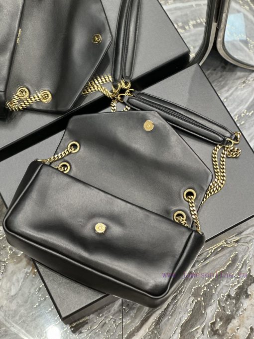 Yves Saint Laurent Bags CALYPSO_ Sheepskin Chain BagMade of imported Italian lambskin, it has a soft and delicate to 7rsa8e8v - Image 9