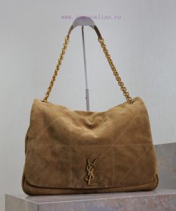 Yves Saint Laurent Bags JAMIE_Slight earth yellow suede styleThe new big bag really hits my heart, who knowsImporte xbabxert