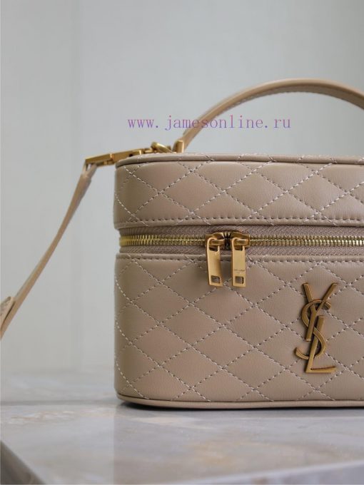 Yves Saint Laurent Bags Apricot colorGABY MINI Box BagThe upcoming hot new season's cute little girl is coming~Park k6z386la - Image 4