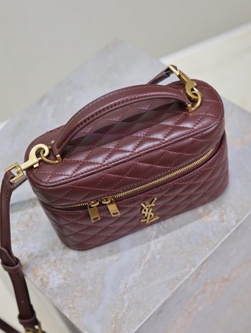 Yves Saint Laurent Bags Jujube redGABY MINI Box BagThe upcoming hot new season's cute little girl is coming~Park Cho 47fjq2cd - Image 7