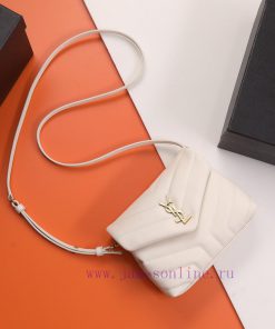 Yves Saint Laurent Bags P Background Original SheetLOULOU mini version crossbody bag, imported Italian original calf w1hwuja5