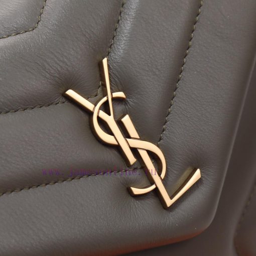 Yves Saint Laurent Bags P Background Original SheetLOULOU mini version crossbody bag, imported Italian original calf cjxqcuhg - Image 5