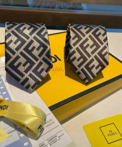 Paired with packaging, this new men's popular Fendi tie is an ideal choice for showcasing ex6wdrkn8r