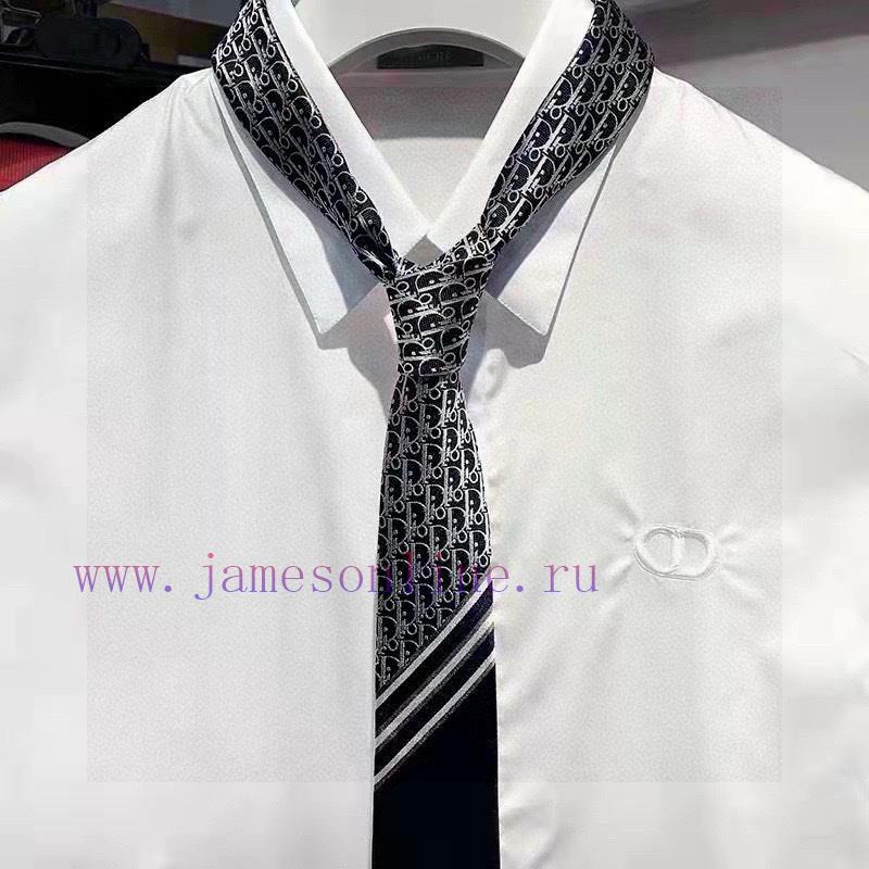 This tie is carefully crafted from grey mulberry silk and adorned with Oblique prints, embelp2wvnm5v - Image 2
