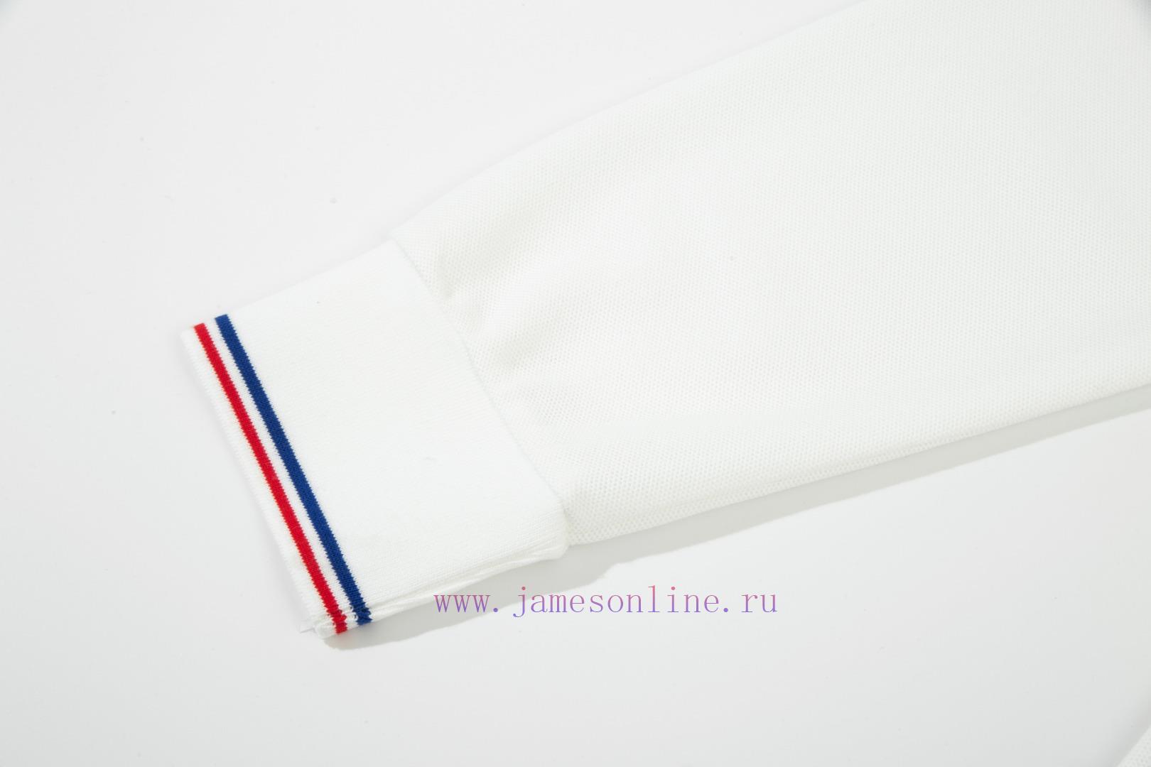 After Sales MONCLER/24SS New Logo Embroidered Lapel Long Sleeved Polo ShirtA T-shirt That Is Si 33y9dntd - Image 8