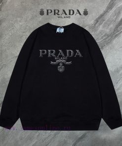 Long Term Stock Of Hoodies For 'Support Year Back Exchange'PRADA~Prada Uses 440g Heavyweight Fa ktphw7kb