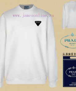 Hot Selling Products On Shelves Shipping And PackagingPRADA~Prada Fashion Round Neck HoodieRand 4ajgd0fu