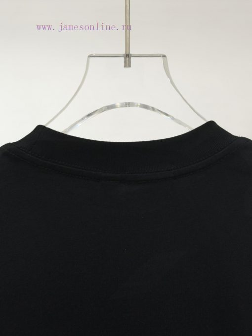 Burberry * BurberryEmbroidered Floral Short Sleeved T-shirt*2g Customized Pure Cotton Active Co lx05bpi1 - Image 9