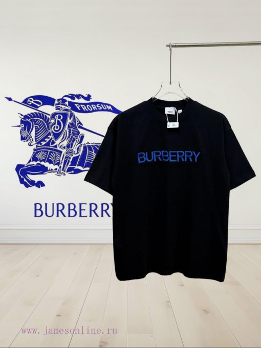 Burberry Early Spring 25ss. Embroidered Logo On The Front Embroidered Combination Wheat Ear And sgg9k5o8