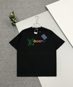 [] Louis Vuitton * Louis VuittonToothbrush Embroidered Rainbow Logo T-shirt*Selected 32 Pieces w1bmm3gd