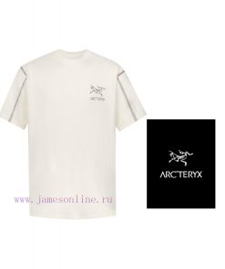[Ayc Teryx Archaeopteryx]2024 FW Short Sleeved T-shirt With Bird Letter Logo Printed Short Slee mwglq9o7