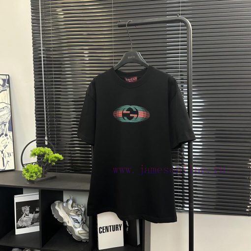 Gucci  Style Number G906 Gucci Phantom Letter Front And Back Printed Short SleeveFabric - Made ljfz72qo - Image 2