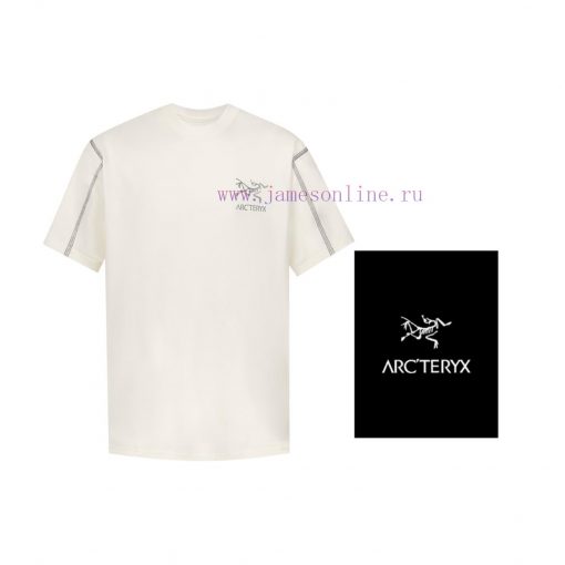 [Ayc Teryx Archaeopteryx]2024 FW Short Sleeved T-shirt With Bird Letter Logo Printed Short Slee mwglq9o7 - Image 2