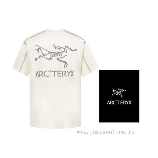 [Ayc Teryx Archaeopteryx]2024 FW Short Sleeved T-shirt With Bird Letter Logo Printed Short Slee mwglq9o7 - Image 3