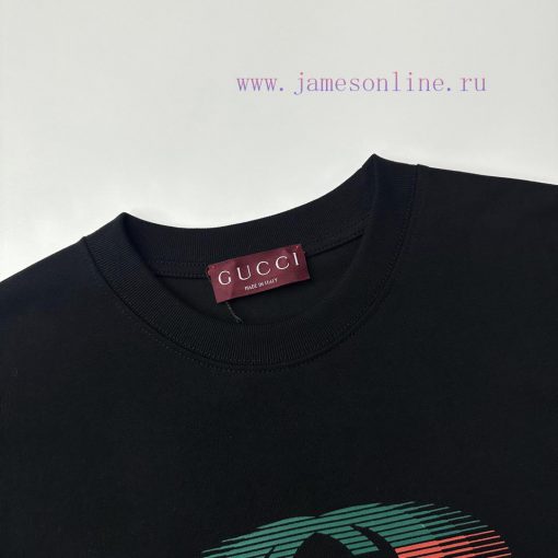 Gucci  Style Number G906 Gucci Phantom Letter Front And Back Printed Short SleeveFabric - Made ljfz72qo - Image 4