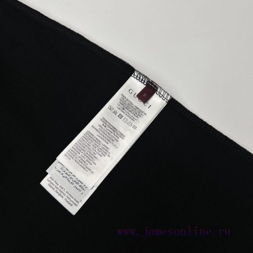 Gucci  Style Number G906 Gucci Phantom Letter Front And Back Printed Short SleeveFabric - Made ljfz72qo - Image 9