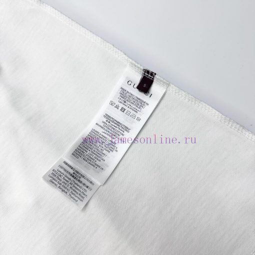 Gucci  Style Number G905 Gucci Letter Front Printed Short Sleeved ShirtFabric - Made Of 320g Do hw4d67iq - Image 9