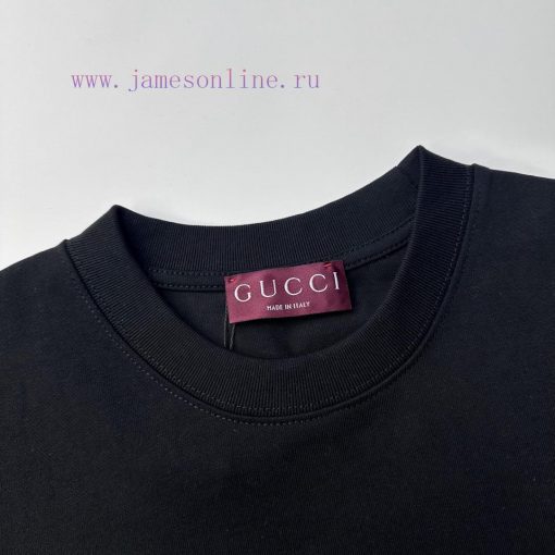 Gucci  Style Number G904 Gucci New Woven Ribbon With Small Letters Embroidered Short Sleeves On 3imygvqa - Image 4