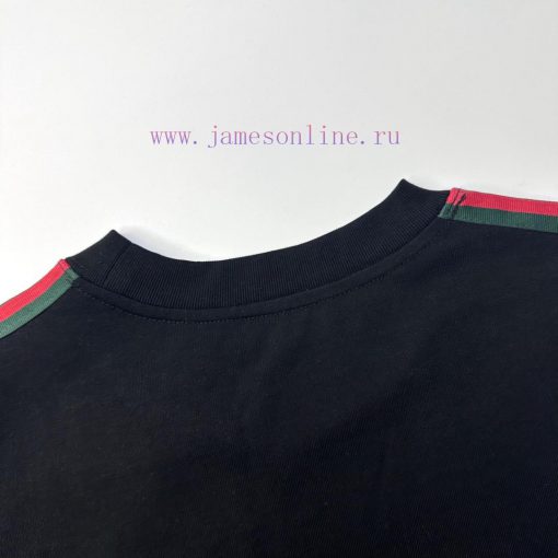 Gucci  Style Number G904 Gucci New Woven Ribbon With Small Letters Embroidered Short Sleeves On 3imygvqa - Image 8