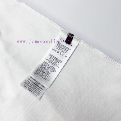 Gucci  Style Number G913 Gucci Left Chest Small Letter One-piece Embroidered Short Sleeved Shir 7u0kxxf5 - Image 9