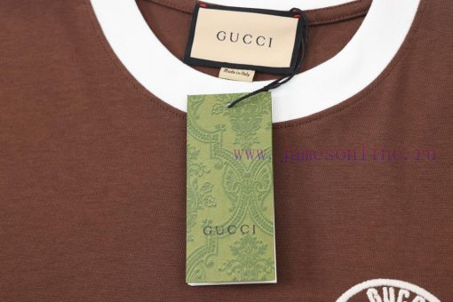 Gucci  2024 New Official Website With The Same Color Blocked Logo Letter Embroidery PatternFabr l8fmby4o - Image 7