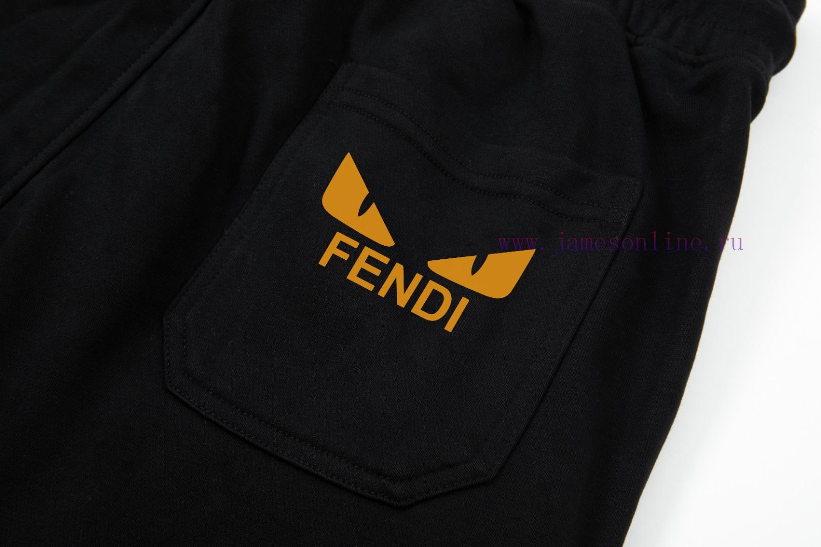 Top Tier After-sales Service Differentiated By CurrencyFendi 24SS Slim Fit Line Logo Minimalist 6aujgyh2 - Image 6