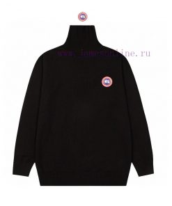 After Sales Canada Goose Classic Exclusive Logo Autumn/Winter New Logo High Collar Sweater The xt0b9k28